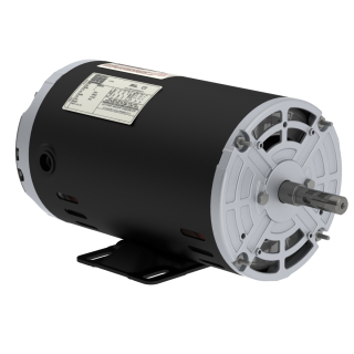 1 HP - 1800 RPM - 56 Frame - Three Phase - 230/460 Volts - Rolled Steel - TEFC - C-Face - Foot Mount - General Purpose Motor