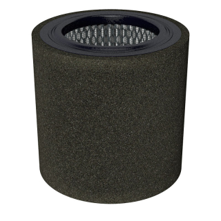 4.75"H x 4.37"OD x 3"ID - 5 Micron - Polyester - Air Filter Element w/ Pre-Filter