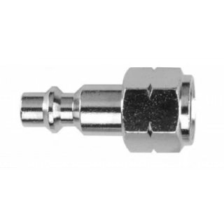 1/4" Plug x 1/4" Fm NPTF - Stainless Steel - Industrial QD Coupler