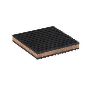 6" x 6" Cork & Rubber Vibration Pad