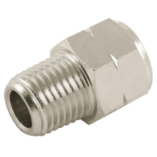 1/4" MPT x 1/4" Fm BSPP - Adapter - Metallic Pipe Fitting