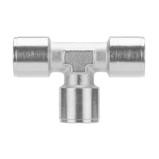 1/2" NPT - Female Tee - Metallic Pipe Fitting