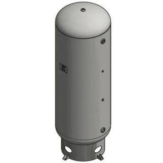 120 Gallon - 24x67 - 200 PSI - Basering Only - Vertical Air Tank