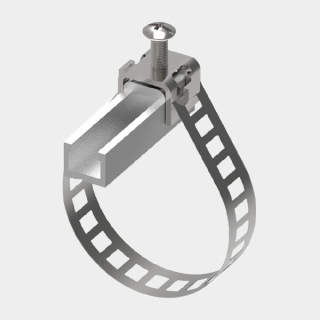 6~63mm OD Bore Round Cylinder Clamp (T-Slot)