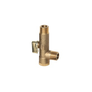 Brass Strainer/Shut Off Valve