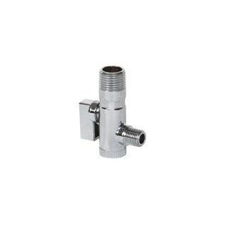 Mini Chrome Strainer/Shut Off Valve