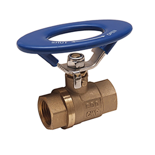 Brass Ball Valve w/ Oval Handle