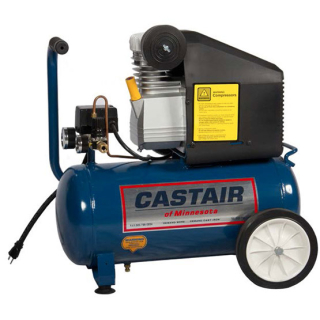 1.5 HP - 4.6 CFM @ 100 PSI - 1 Phase 115V/12A - Cast Iron 1725 RPM Pump - 8 Gallon Portable Horizontal - Single Stage Air Compressor