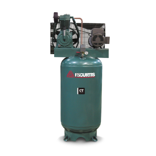 5 HP - 17.8 CFM - 230/1 Voltage - 80 Gallon Tank - Vertical - CT Series - Reciprocating Air Compressor