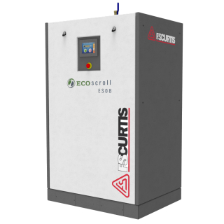 10 HP - 30 CFM - 230/3 Voltage - ES Base Mounted - Oil-Free Scroll Air Compressor