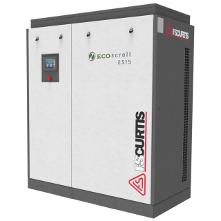 20 HP - 48.7 CFM - 460/3 Voltage - ES Base Mounted - Oil-Free Scroll Air Compressor