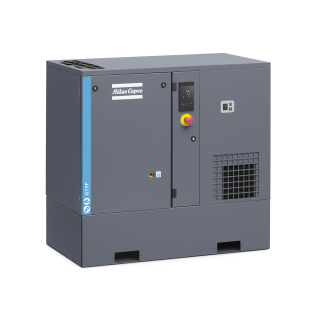 7.5 HP - 29.2 CFM - 230/1 Voltage - Steel Base - G5 Full Feature - Rotary Screw Compressor Air Compressor