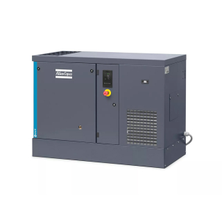 10 HP - 39.2 CFM - (208-230/460)/3 Voltage - Steel Base - G7L Full Feature - Rotary Screw Compressor Air Compressor