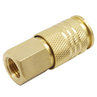 Universal Interchange Coupler 1/4" FPT Brass Body 250 psi