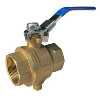 1" FPT Auto Drain Safety Exhaust Ball Valve 600 PSI