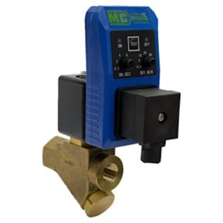 1/2" FPT Condensate Timer Drain with Built-In Strainer 115V 230 PSI