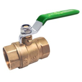 1" FPT Lead-Free Brass Ball Valve 600 PSI