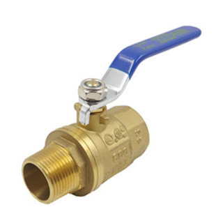 1" MPT x FPT Brass Ball Valve 900 Max. Pressure 600 PSI CWP 150 WSP