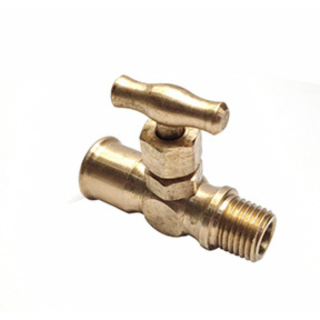 Bronze Needle Valve Stopcock 1/4 MPT x FPT