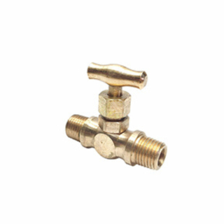 Bronze Needle Valve Stopcock 1/4 MPT