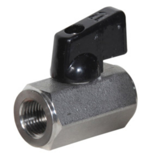 1/2" FPT 316SS Mini Ball Valve 800 PSI CWP 150 WSP