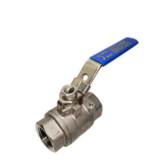 1" FPT 316SS Ball Valve w/Locking Handle 2000 PSI CWP 150 WSP