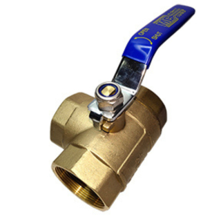 1" FPT 3-Way Ball Valve 600 PSI CWP 150 WSP
