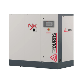 5 HP - 20 CFM - 230/1 Voltage - NXB Base Mounted - Rotary Screw Air Compressor