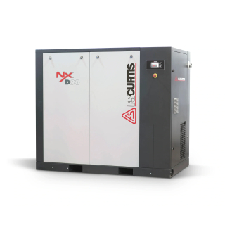 125 HP - 513.78-195.95 Variable CFM - 460/3 Voltage - NXHE Variable Speed Base Mounted - Rotary Screw Air Compressor