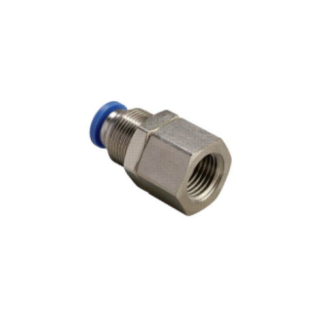 Female Straight Bulkhead Connector