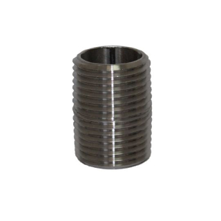 1" NPT - Close Nipple - 316 Stainless Steel Pipe Fitting