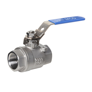 1" FPT - 2000 PSI - Locking Handle - 316 Stainless Steel - Ball Valve