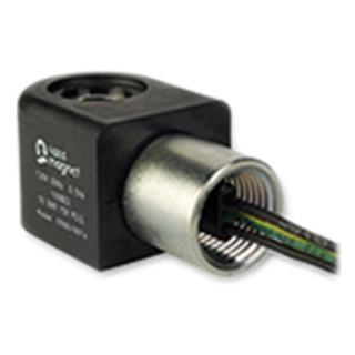 110V AC - 200C - Explosion Proof 1/2" NPT Conduit w/ 24" Wire - Solenoid Coil