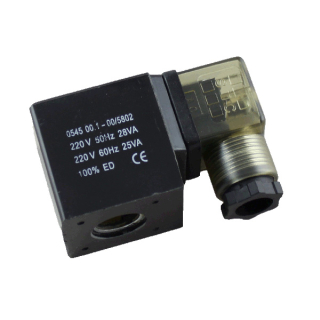 110V AC - 2W200C - DIN w/ LED - Solenoid Coil