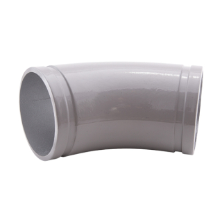 Union Elbow 45 deg. 115mm w/couplings