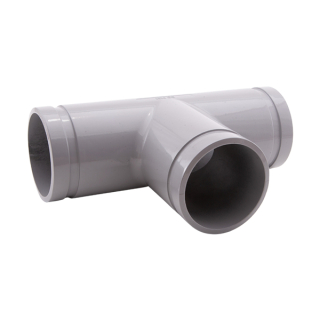 Junction Tee 115mm w/couplings