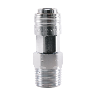 Quick Coupler, Industrial Socket, 1/2" FNPT