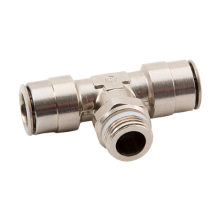 Swivel Tee 14mm 1/2" NPT MNPT