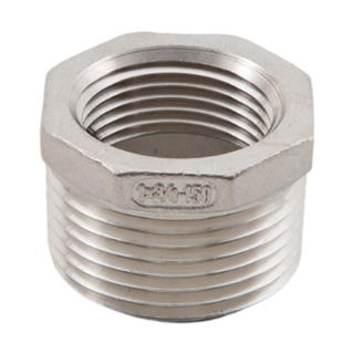 Bushing w/ Hex, 1" MNPT x 3/4" FNPT