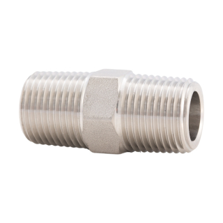 Nipple w/ Hex 1/2" MNPT x 1/2" MNPT