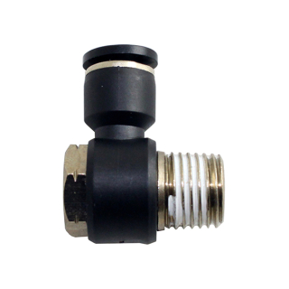 1/8" OD Tube x 1/8" NPT - Male Banjo Connector - Push to Connect Fitting