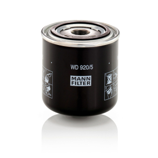 M22-1.5 - 3.66" DIA - Gasket: 2.44" ID, 2.8" OD - 3.82" H - High Pressure - Oil Filter