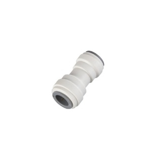 1/2" x 3/8" OD Tube - Straight Reducer - Acetal Water Fitting