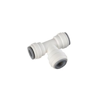 1/2" x 3/8" OD Tube - Reducer Tee - Acetal Water Fitting