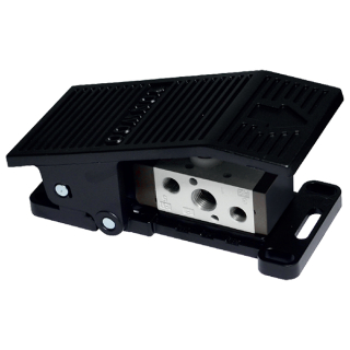 1/4" BSPP - 5/2 Single - Spring Return - Foot Treadle Valve