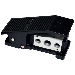 3/8" BSPP - 5/2 Single - Spring Return - Foot Treadle Valve