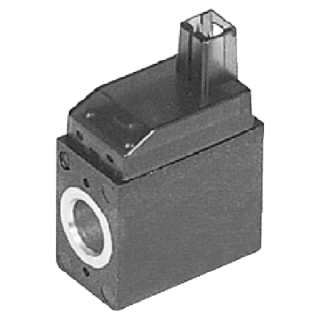 110V AC - 15mm - Solenoid Coil for Control Valves - w/ 90 Degree Plug-In & LED