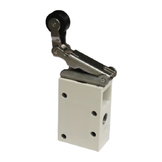 1/8" BSPP - 3/2 Spring Return - One-Way Roller Lever - Mechanical Valve