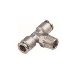 thumbnail interactive-video image 1 of Swagelok SS 316 Stainless Steel Branch Tee - 1/2" Tube OD X 1/2" NPT Male - New Open Box 1 of 5