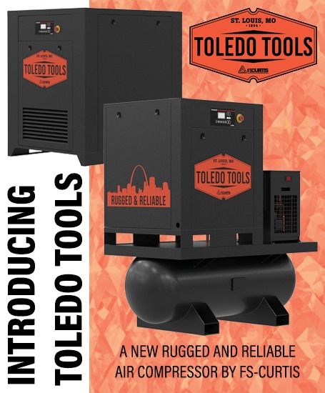 Toledo Tools Rotary Screw Air Compressors